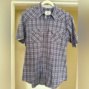 Bugatchi Men's Checkered Shirt